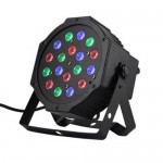 18-LED Red Green Blue Light Voice Control Parcan Projector Lamp Remote