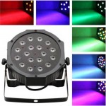 18-LED Red Green Blue Light Voice Control Parcan Projector Lamp Remote