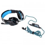 KOTION EACH G9000 3.5mm Stereo Gaming Headphones Black & Blue