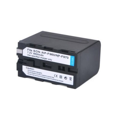 6600mAh NP-F960 NP-F970 Batteries for SONY Camera