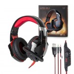 PS4 Gaming Headphones With Microphone Dazzle Lights Glow Game Music Headset