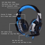 PS4 Gaming Headphones With Microphone Dazzle Lights Glow Game Music Headset