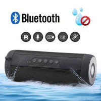 Portable waterproof speaker with flashlight support FM Radio TF Mp3 Player hands- speaker subwoofer sound speaker