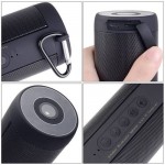 Portable waterproof speaker with flashlight support FM Radio TF Mp3 Player hands- speaker subwoofer sound speaker