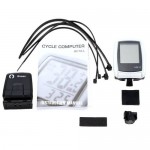 Multifunctional Wireless LCD Bicycle Computer Odometer Speedometer